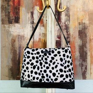 VTG Kate Spade Faux Fur Purse